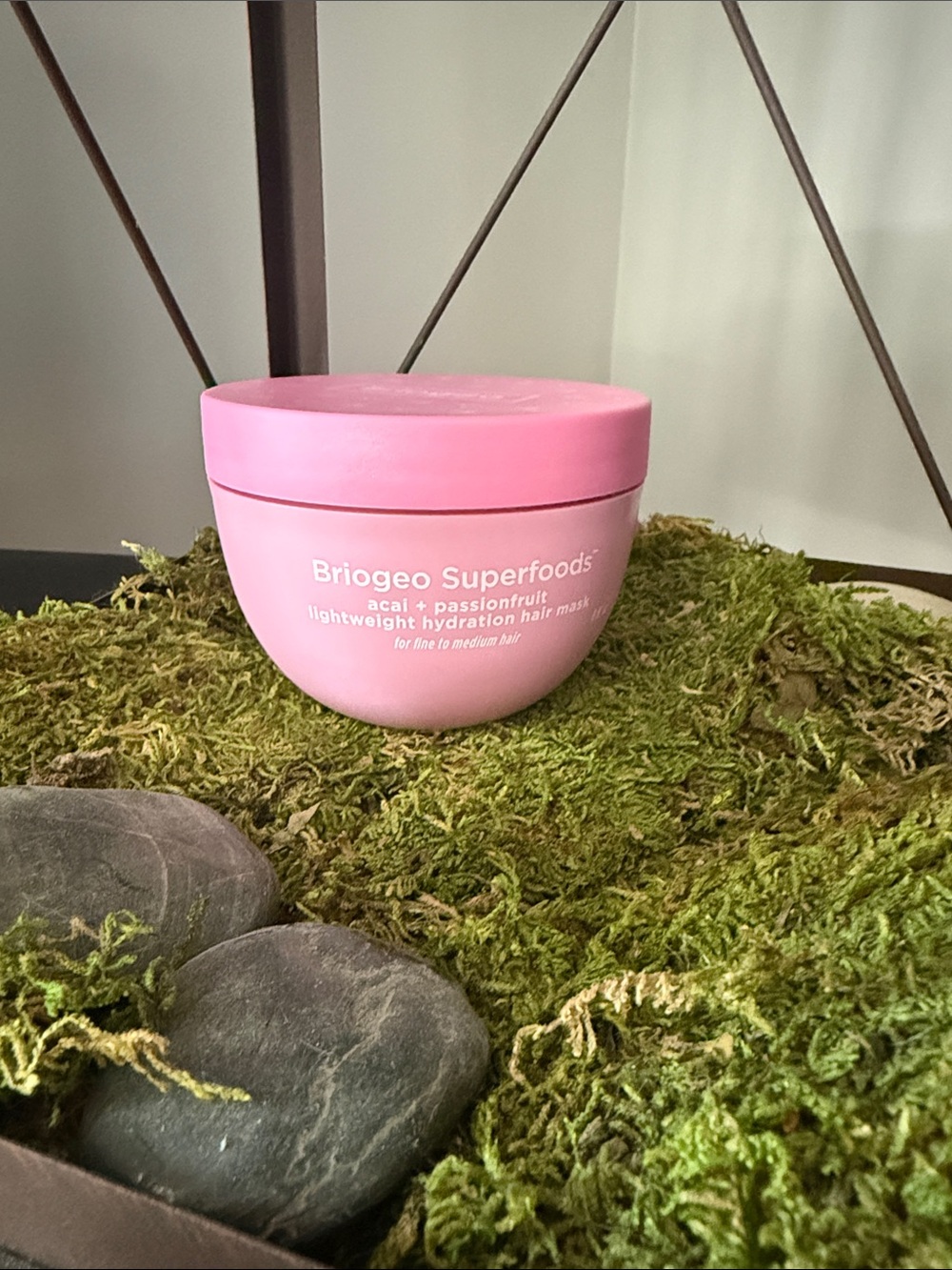 Briogeo Superfoods Acai + Passionfruit Hydration Hair Mask - Pink 8fl. oz.